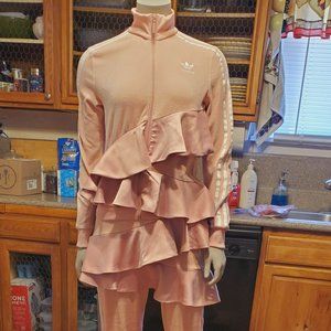 Adidas X JKOO Ruffled Track Suit/Sweats - XS